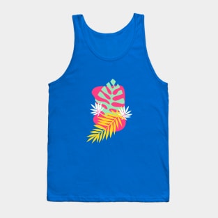 Tropical Palms - Pink Tank Top